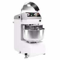 Spiralna miješalica za tijesto - 157 l / 100 kg - 2 brzine - s fiksnom posudom - 2 motora - s timerom - 400 V - za pizzu i kruh
