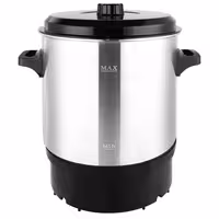 Profesionalno kuhalo za vodu i kuhano vino - 27 l - 2,0 kW - inox - sa slavinom za točenje i Timerom