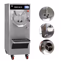 Commercial Batch Freezer - 75L/h - 11.2kW - Touchscreen - Freestanding unit