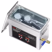 Ultrazvučni čistač – 6,5 litara – 180 W ultrazvučne snage – s odvodnim ventilom