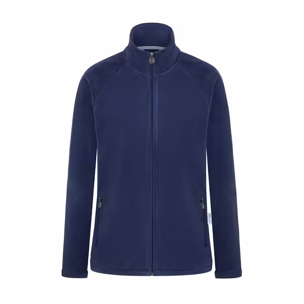 KARLOWSKY | Women's Workwear Fleece Jacket Warm‑Up – Navy - 3XL - Recycled Polyester