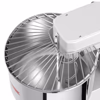 Spiralna miješalica za tijesto - 53 l / 44 kg - 1 brzina - s fiksnom posudom - s mehaničkim timerom - 400 V - za pizzu i kruh