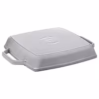 STAUB | GRILL PANN - Grill serpenyő - 230x230mm - Öntöttvas - Grafitszürke