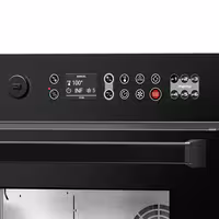 Commercial High Speed Oven - Touchscreen - 3.4kW - Stainless Steel - incl. Pizza Tray, Temperature Probe, Non-stick Basket, Non-stick Baking Tray | 80% Faster Cooking