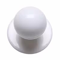 (12 pcs) Chef Jacket Stud Buttons - White