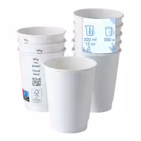 (500 pcs) Reusable Lid - Transparent - fits 300ml Deli Cup Ø90