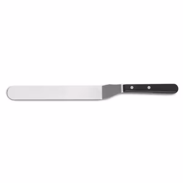 Spatulă unghiulară de cofetărie– 300 mm – curbat