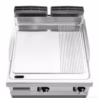 Plită de gătit pe gaz – 20 kW – netedă și striată