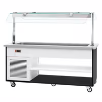Carrinho de buffet frio DANZIG - 1900mm - para 5x GN 1/1