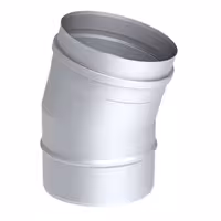 Elbow - 15° Fixed - in Stainless Steel - Ø 200 mm