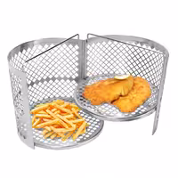 Košara za fritezu - 230x230x225 mm | 20 l - nehrđajući čelik - za profesionalnu uporabu - kompatibilno s EHFMC20