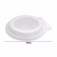 (24 pcs) Reusable Lid - Transparent - fits 300-500ml Deli Cup MWBGK300/MWBGK400/MWBGK500