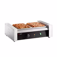 Commercial Hot Dog Roller Grill - 5 Rollers - Single Heating Zone