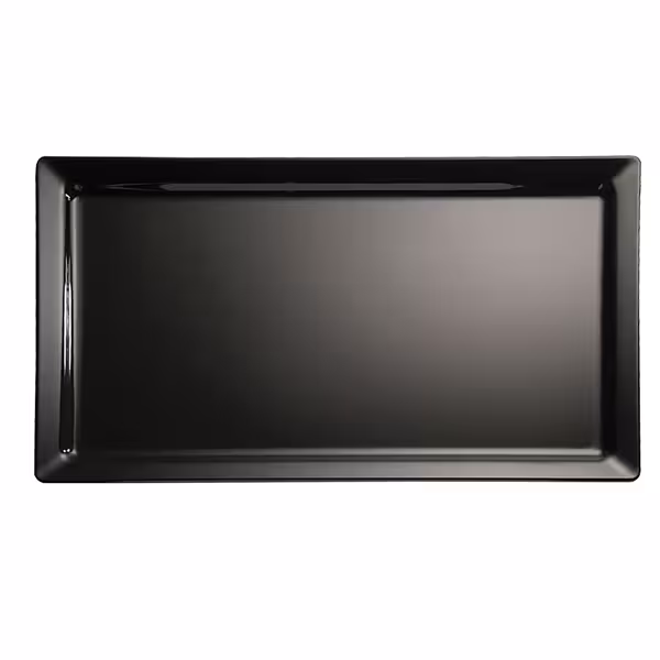 (6 adet) GN 1/2 Tepsi - FRIENDLY - PET - 325x265mm - Yükseklik: 30mm - Siyah