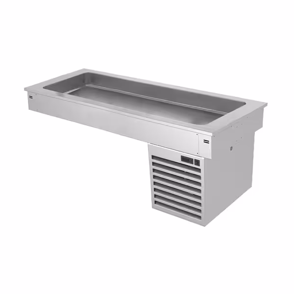 Ugradno rashladno korito - 1460 mm - od +2 do +8 °C - 4x GN 1/1 - 390 W