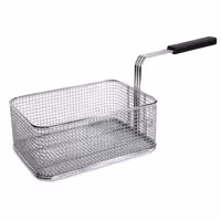 Košara za fritezu - 290x235x95 mm | 10 l - nehrđajući čelik | ergonomska plastična ručka - za plinske friteze serije 700 - kompatibilno s GFB473T-10, GFB873T-10+10, GFB479T-10, GFB879T-10+10