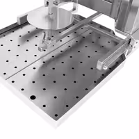 Gas Doner Kebab Grill (Shawarma/Gyros) - 3 Burner - up to 40kg - 9.75kW - Countertop - incl. 2 splash guards & 2 double doors