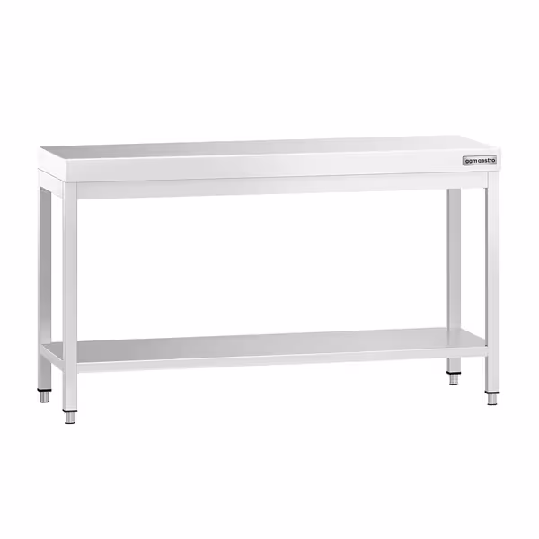 طاولة عمل ستانلس ستيل PREMIUM - 1500x800mm - مع رف سفلي