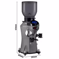Kahve Değirmeni - 2kg - 45dB - Elektronik Dozajlı - Gri