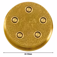 Disk za kalup za tjesteninu – Maccheroni rigati 10 mm, pogodan za NMSM20 – Ø 110 mm