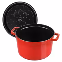 STAUB | LA COCOTTE - Cocotte - Ø 240 mm - Lijevano željezo - Crvena boja trešnje