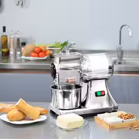 Electric Parmesan Cheese Grater - 550W - Throughput: 40kg/h - for hard cheeses (esp. Parmesan)