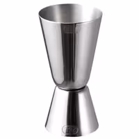(6 adet) Paslanmaz Çelik Jigger - İki Ölçekli - 2/4cl - dış yazı