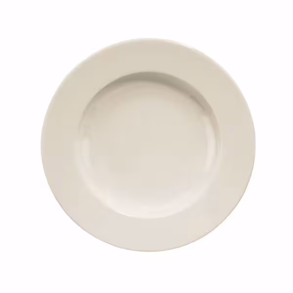 (24 adet) PERA Creme - Çukur Tabak - Porselen, Ø230mm, Krem