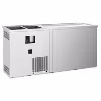 Pivski štand PREMIUM - 1950x700 mm - 2 Staklena vrata