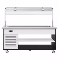 Carrinho de buffet frio DANZIG - 1900mm - para 5x GN 1/1