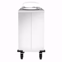 Tallriksdispenservagn - med värme - 2,0 kW - med hjul - 100 tallrikar - för tallrikar Ø 240–290 mm