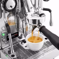 Commercial Espresso Machine "Mini" -1 Group – 1.2 kW – with Steam Wand & Hot Water – Stainless Steel