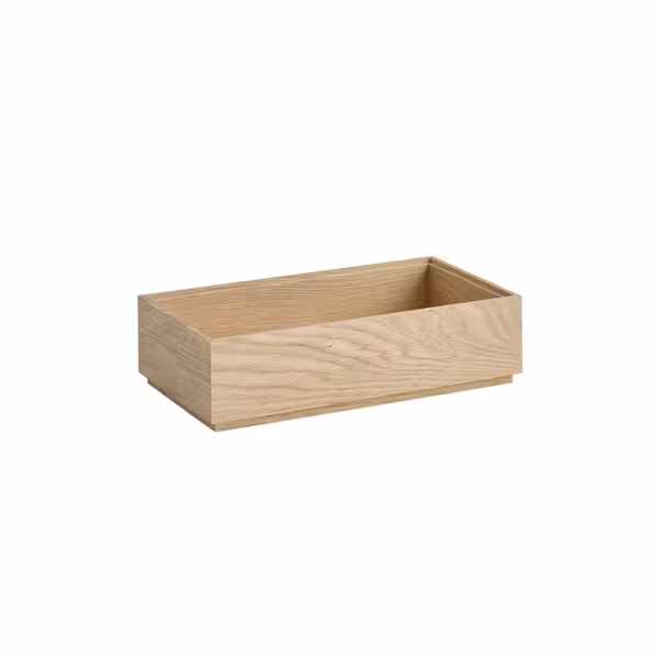Ahşap Sunum Kutusu - VALO - GN 1/3 - 325x176x85mm - Kahverengi