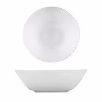 (12 adet) Tatlı / Salata Kasesi - PERA - Porselen - köşeli - 130x130mm - Derinlik:58mm - Beyaz