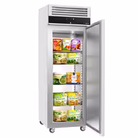 Szafa mroźnicza ECO – stal nierdzewna – 400 L – z 1 drzwiami