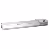 Aukstuma galda vitrīna PREMIUM PLUS - 1733x413 mm - 6 x GN 1/3