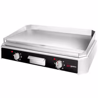 Commercial Electric Griddle - 5.0kW - Smooth Plate - Cooking area: 740x296 mm