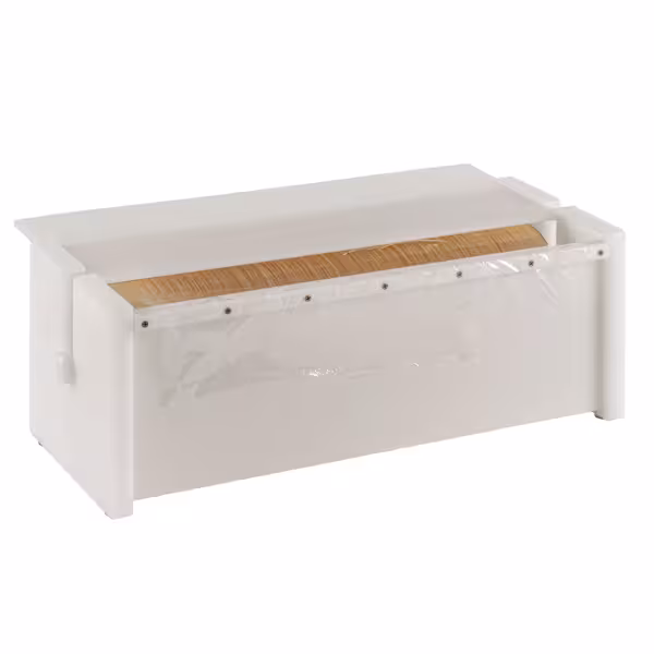 Dozownik folii – duży – tworzywo sztuczne – 540 x 170 x 200 mm – z mechanizmem do odrywania