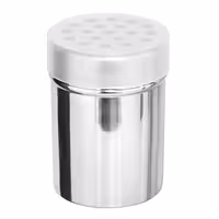 (6 kom) Posipač za začine - velika perforacija - aluminij - Ø 50 mm - Visina: 101 mm