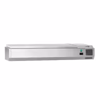 Opzetkoelvitrine ECO - 1400x335mm - 6x GN 1/4