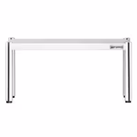 Rozsdamentes acél polc felépítmény - 1 szintes - 1000x370 mm - magasságában állítható