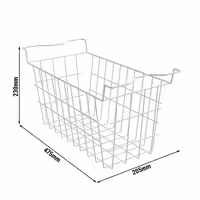 Kosz do zamrażarek - 478x220mm - Wysokość: 247mm - kompatybilny z TTG120N, TTG227N, TTG236EN, TTG388EN, TTG388N - Biały