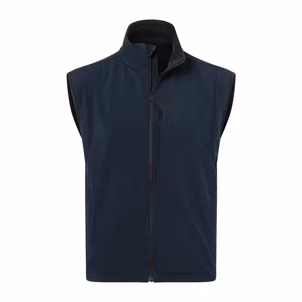 KARLOWSKY | Colete Softshell Clássico para homem - Marinho - Tamanho: 2XL
