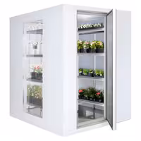 Külmkamber - 1800x1500 mm - 4,06 m³ - 3 klaasseinaga