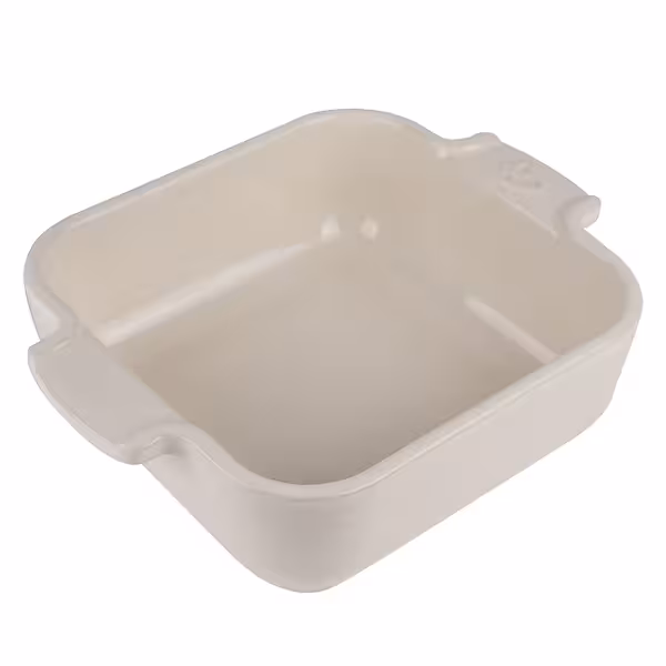 (6 pezzi) PEUGEOT | APPOLIA - Casseruola in ceramica - quadrata - Ecru - 180mm