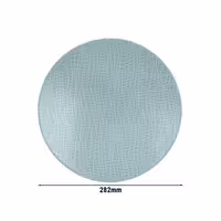 (6 adet) SELTMANN WEIDEN | Coupe tabak - düz - Ø 280 mm - turkuaz