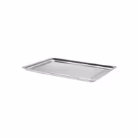 Platou servire - oțel inoxidabil - dreptunghiular - 413x262 mm - Înălțime: 20 mm