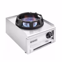 Plinsko kuhalo - 12 kW - 1 plamenika - nadpultni - 400x600x352 mm