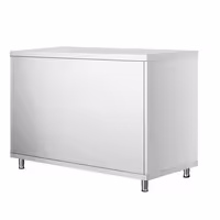 خزانة قاعدية ستانلس ستيل PREMIUM - 1000x700mm - أبواب منزلقة