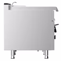 Elektriline kallutatav praepann - 120 l - 18 kW - käsikallutusega - veeühendusega